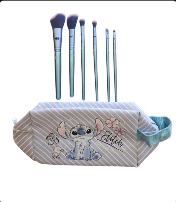 Ensemble trousse et pinceaux Stitch